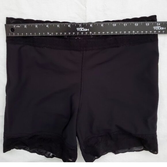 Padded Butt Lifter Shaper Shorts Lace Trim Booty Enhancer Underwear Black Sz S - Picture 6 of 9